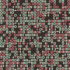 Abstract Geometric Pattern generative computational art illustration