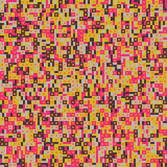 Abstract Geometric Pattern generative computational art illustration