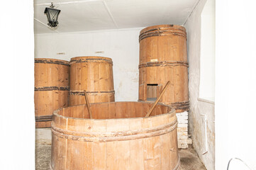 old beerr barrels
