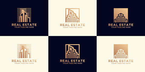 luxury urban residence logo collection