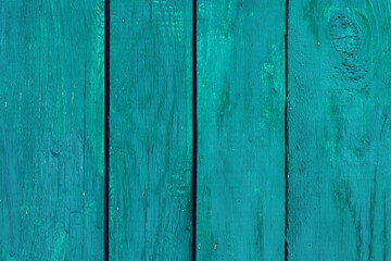 Obraz premium Green wooden planks surface texture