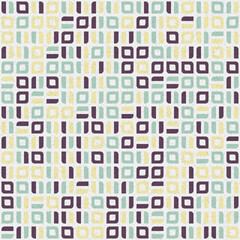 Abstract Geometric Pattern generative computational art illustration