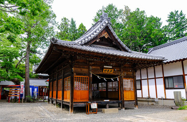 Fototapeta premium 生島足島神社 神楽殿