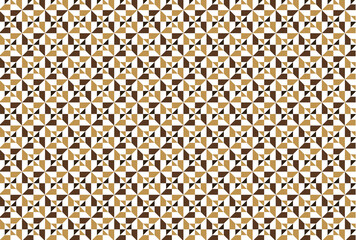 素朴なアジアの模様のベクターイラスト素材とスウォッチ