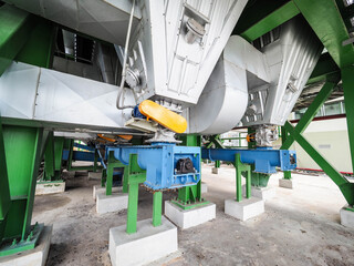 Ash systems was installed in biomass power plant.