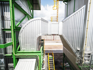 Insulation of boiler systems for industrial zone in Biomass Power Plant