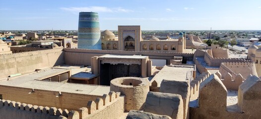 View of Khiva.
