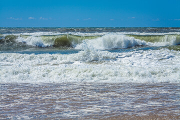 waves of the atlantic ocean