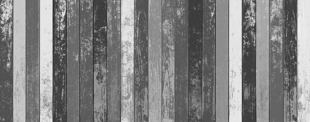 Combinaison de teintes grises sur fond bois 