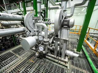 Vacuum steam jet systems which perform vacuum to condenser in Biomass power plant.