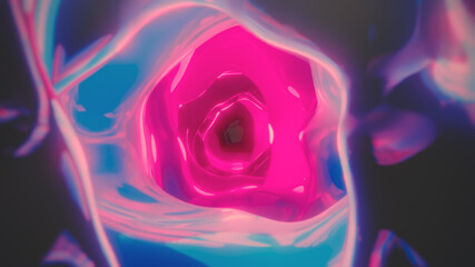 Abstract color shapes fluid backgorund