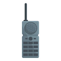Walkie talkie icon. Cartoon of Walkie talkie vector icon for web design isolated on white background © nsit0108
