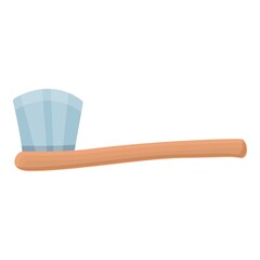 Camping Toothbrush icon. Cartoon of Camping Toothbrush vector icon for web design isolated on white background