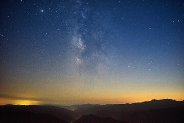 大台ケ原からの星空