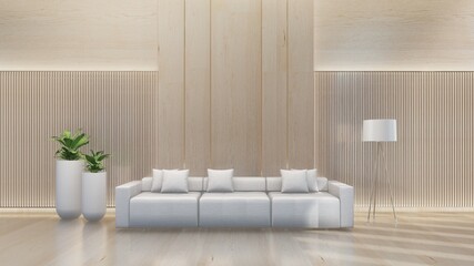 Living room,3D illustration