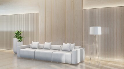 Living room,3D illustration