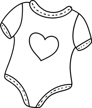 Free Free 330 Outline Baby Onesie Svg SVG PNG EPS DXF File