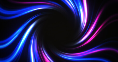 Concept swirly tunel abstract background