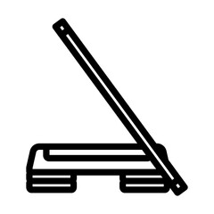 Icon Of Step Board And Stick