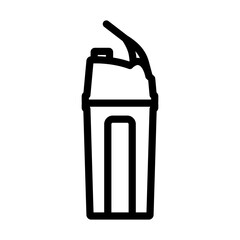 Icon Of Fitness Bottle