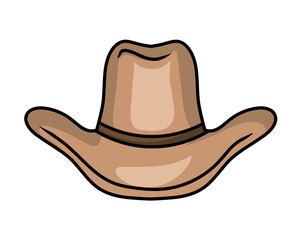 Cowboy hat isolated