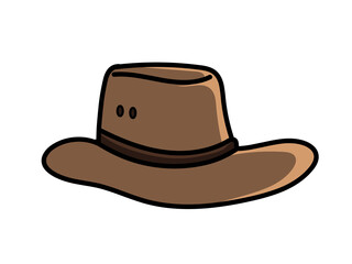 Cowboy hat vector