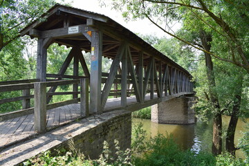 Brücke über die Ahrmündung