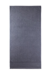 terry colored towels made of cotton, isolate on a white background