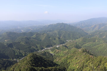 Fototapeta premium 標高の高い場所からのパノラマ撮影