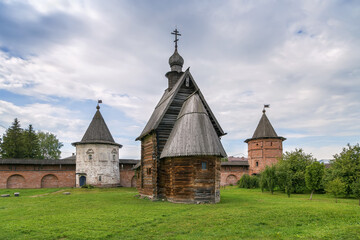 Archangel Michael Monastery,. Yuryev-Polsky, Russia