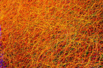 Multicolored color patterns of light