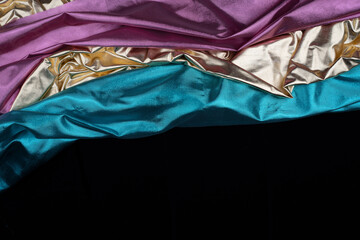 Fabric drapery backdrop abstract background