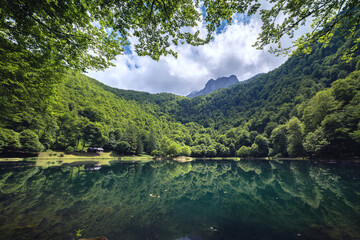 Lac de Bethmale (Ariège, Pyrénées)
