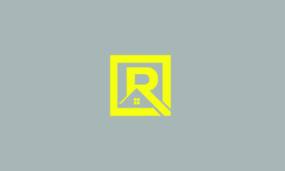 Real Estate Home Logo Letter R