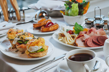 breakfast in the hotel