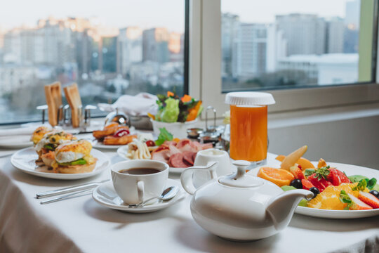 breakfast in the hotel