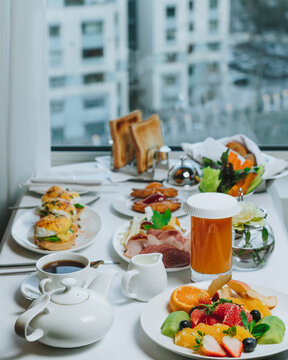 breakfast in the hotel
