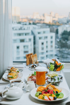 breakfast in the hotel