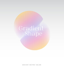 Creative design poster with vibrant gradients shapes. Minimal gray backgrounds for flyer, cover, brochure. Vector template