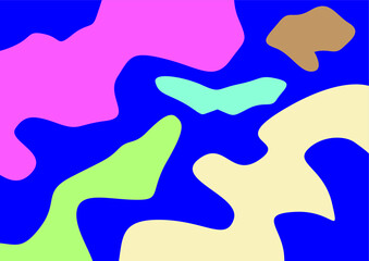 colorful abstrack artistic simple wallpaper Abstract contemporary Creative collage wallpaper. Modern vector backdrop illustration