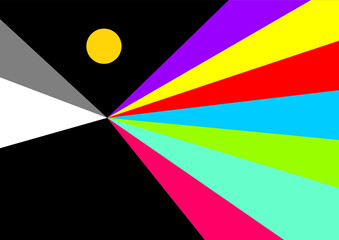 colorful abstrack artistic simple wallpaper Abstract contemporary Creative collage wallpaper. Modern vector backdrop illustration