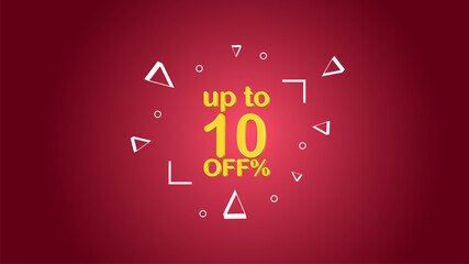 discount banner for businesses and shopkeepers