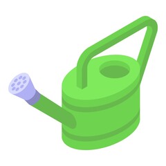 Obraz premium Watering can icon. Isometric of Watering can vector icon for web design isolated on white background