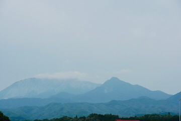 大山の風景写真