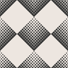 Trendy minimalist seamless pattern with abstract creative geometric composition