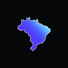 Obraz premium Black blue gradient vector icon
