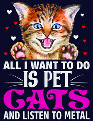 Cat Niche Designs for Multiple use (such as T-shirt, Coffee Cup, Mug, Pillow etc.)