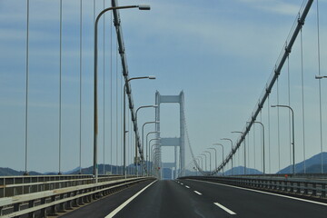 Fototapeta premium 来島海峡大橋 横