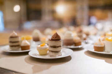 catering food, dessert and sweet, mini canapes, snacks and appetizers, food for the event, sweetmeat