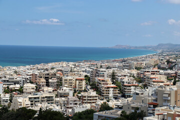Fototapeta na wymiar Stadtpanorama von Rethymno, Kreta